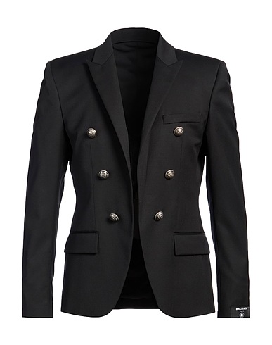 BALMAIN Blazer Black 100% Wool