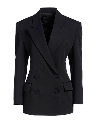 VALENTINO GARAVANI 자켓 LE NOIR 100% 버진 울, 울, 비스코스