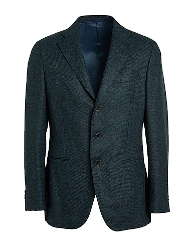CARUSO Blazer Dark green 100% Wool
