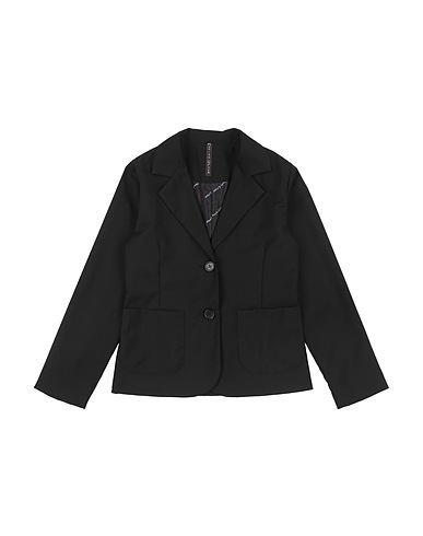 MANILA GRACE Blazer Black 78% Polyester, 19% Viscose, 3% Elastane