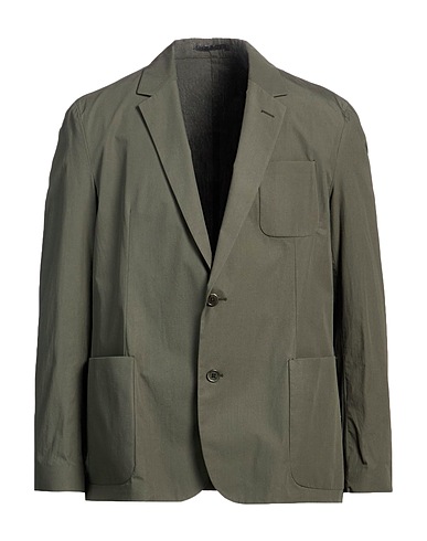 PAUL SMITH Blazer Verde militare 100% Cotone
