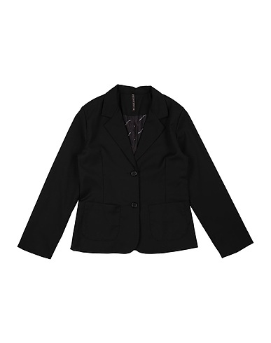 MANILA GRACE Blazer Black 78% Polyester, 19% Viscose, 3% Elastane