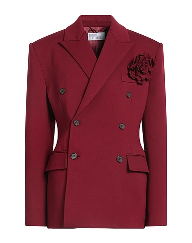GIUSEPPE DI MORABITO Blazer Burgundy 65% Viscose, 30% Polyamide, 5% Elastane