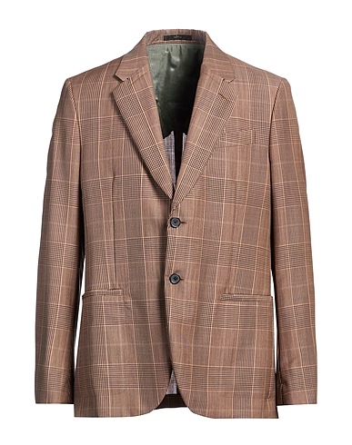 PAUL SMITH Blazer Camel 73% Wool, 27% Mohair wool