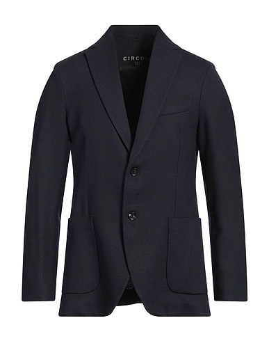 CIRCOLO 1901 Blazer Navy blue 94% Virgin Wool, 5% Cashmere, 1% Elastane