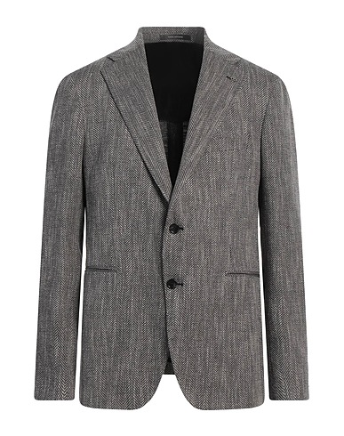 TAGLIATORE Blazer Grey 52% Virgin Wool, 22% Silk, 13% Polyamide, 13% Cotton