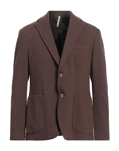 LAVIN Blazer Testa di moro 54% Poliestere, 45% Cotone, 1% Elastan