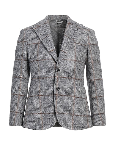 LAVIN Blazer Navy 38% Virgin Wool, 37% Cotton, 25% Polyester