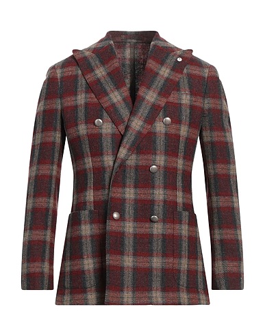 L.B.M. 1911 Blazer Brick red 100% Virgin Wool