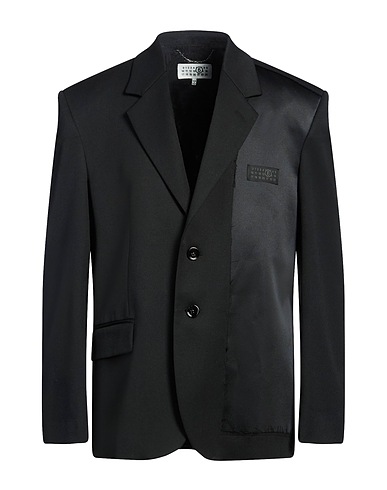 MM6 MAISON MARGIELA Blazer Nero 54% Poliestere, 44% Lana Vergine, 2% Elastan