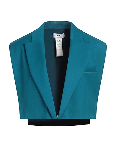 JIJIL Vest Deep teal 64% Polyester, 33% Viscose, 3% Elastane