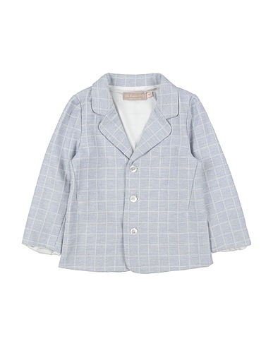 LA STUPENDERIA Blazer Sky blue 100% Cotton
