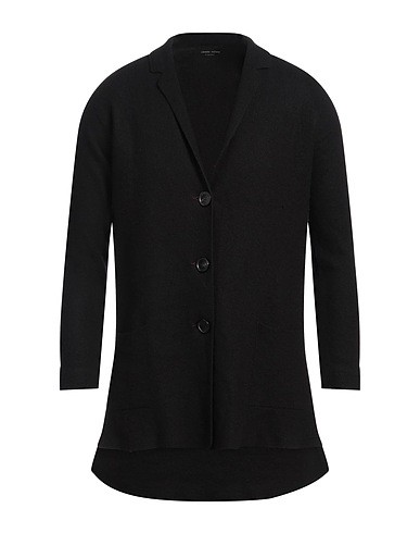 ROBERTO COLLINA テーラードジャケット ブラック ウール 54% / カシミヤ 28% / ナイロン 18%