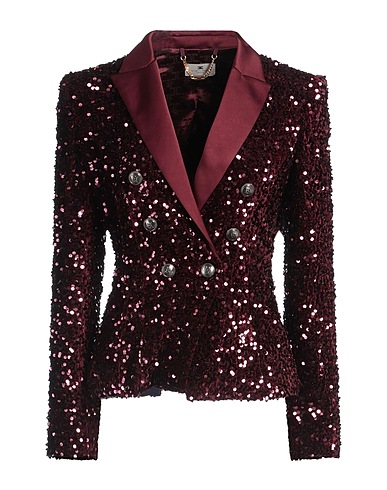 ELISABETTA FRANCHI Blazer Burgundy 100% Polyester