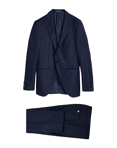 CORNELIANI Suits Midnight blue 100% Super 130s Wool