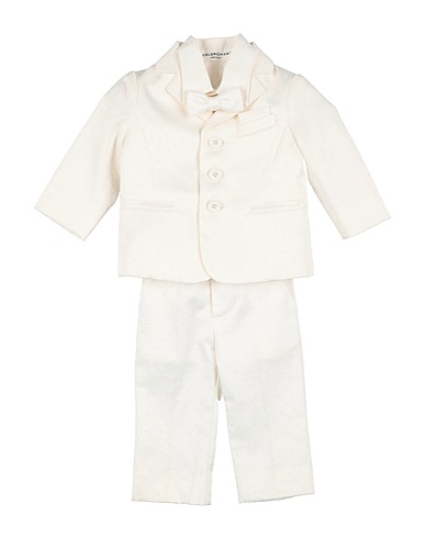COLORICHIARI Suits White 58% Cotton, 40% Polyester, 2% Elastane