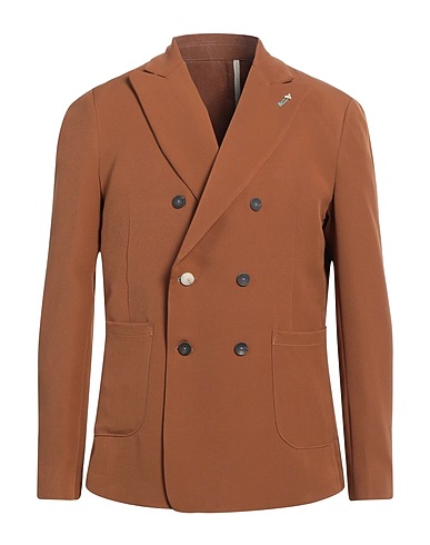 BERNA Blazer Camel 92% Polyester, 8% Elastane