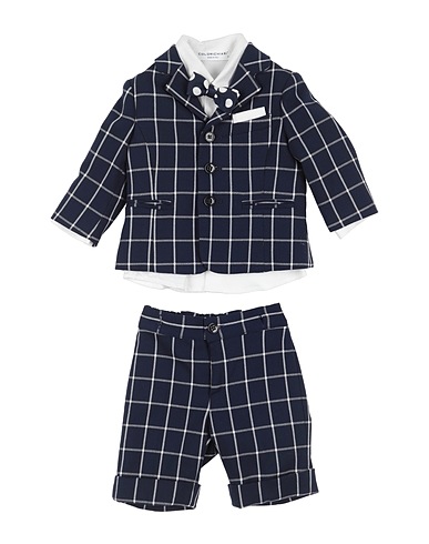 COLORICHIARI Baby co-ord Midnight blue 64% Polyester, 35% Viscose, 1% Elastane, Cotton