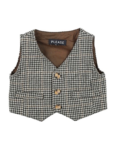 PLEASE Anzugweste Khaki 52% Polyester, 46% Viskose, 2% Elastan
