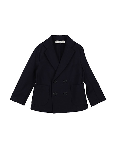 MANUEL RITZ Veste Bleu nuit 65% Viscose, 30% Polyamide, 5% Élasthanne