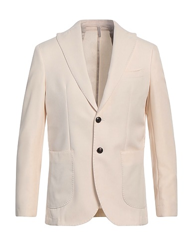 TWENTY-ONE by ANTONIO CARNEVALE Blazer Ivory 96% Polyester, 4% Viscose
