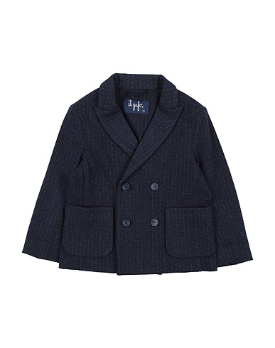 IL GUFO Blazer Midnight blue 58% Polyester, 30% Viscose, 10% Polyamide, 2% Elastane
