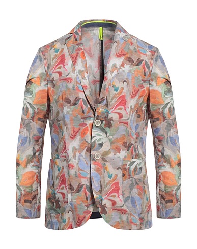 TWENTY-ONE by ANTONIO CARNEVALE Blazer Grey 100% Cotton