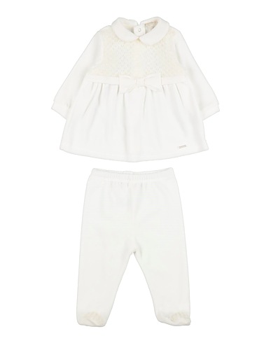 LALALÙ Baby co-ord  White 80% Cotton, 20% Polyester