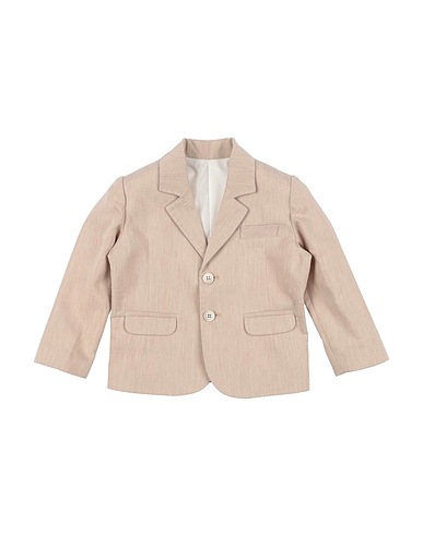 MANUELL & FRANK Blazer Beige 60% Polyester, 40% Cotton