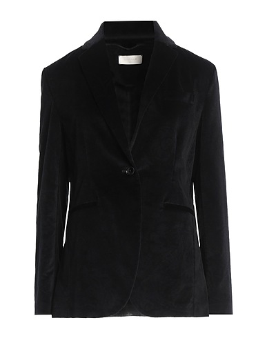 CIRCOLO 1901 Blazer Black 98% Cotton, 2% Elastane
