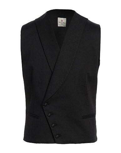 LIBERTY ROSE Waistcoat Black 100% Wool