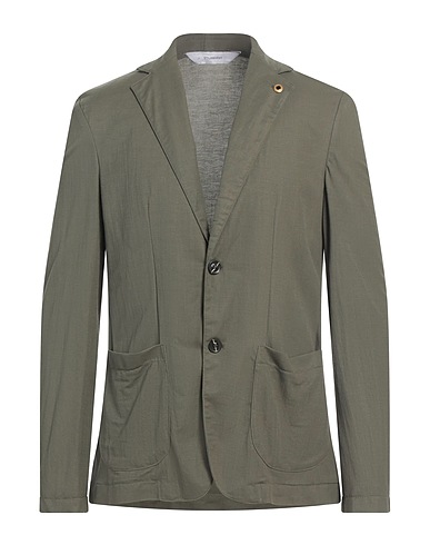 STILOSOPHY Blazer Military green 50% Polyamide, 50% Viscose
