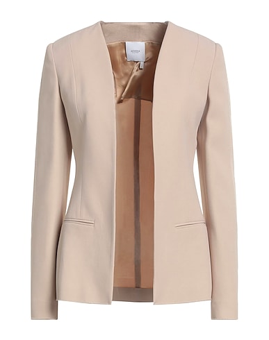AGNONA Blazer Beige 69% Acetate, 31% Viscose