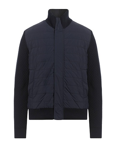 HERNO Shell jacket RESORT Navy blue 86% Polyamide, 14% Elastane, Virgin Wool