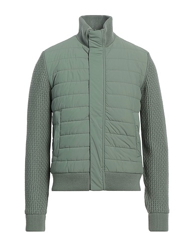 HERNO Shell  jacket RESORT Sage green 86% Polyamide, 14% Elastane, Virgin Wool