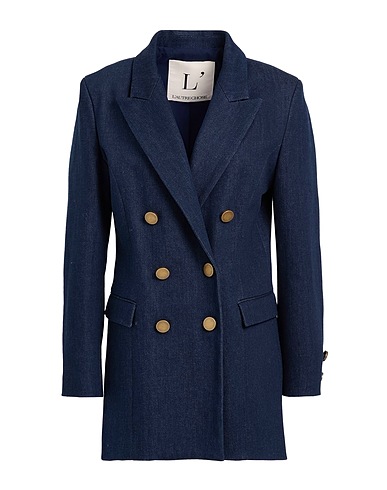 L' AUTRE CHOSE Blazer Blue 99% Cotton, 1% Elastane
