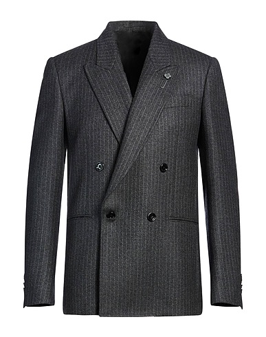 LARDINI Blazer Charcoal 100% Wool