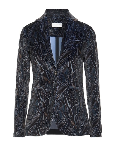 CIRCOLO 1901 Giacca Blu notte 98% Cotone, 2% Elastan