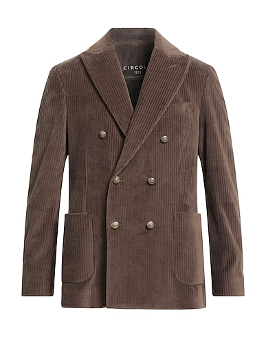 CIRCOLO 1901 Blazer Brown 80% Cotton, 20% Polyester