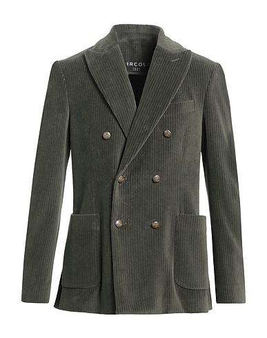 CIRCOLO 1901 Blazer Verde militare 80% Cotone, 20% Poliestere