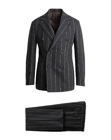 THE GIGI Suits Charcoal 58% Wool, 42% Cotton