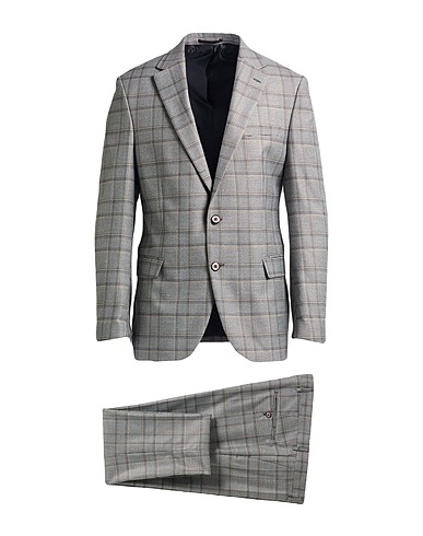 TELAMIRA Suits Grey 65% PES, 32% Viscose, 3% Elastane