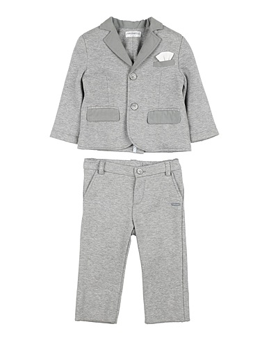 SIMONETTA TINY Κοστούμια Γκρι 92% Βαμβάκι, 8% Πολυαμίδη, Ασετάτ, Cupro