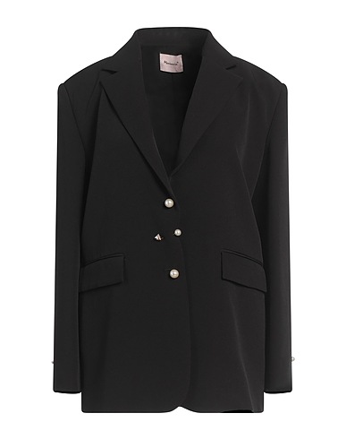 MARIUCCIA Blazer Black 89% Polyester, 11% Elastane