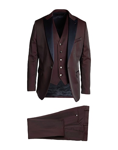MESSAGERIE Suits LUXE FABRICS Burgundy 60% Viscose, 40% Polyester
