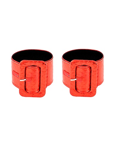 THE ATTICO Ankle bracelet Red Textile fibres
