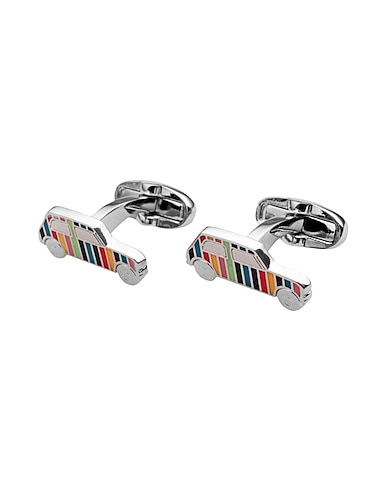 PAUL SMITH Cufflinks and Tie Clips Silver 70% Copper, 30% Zinc