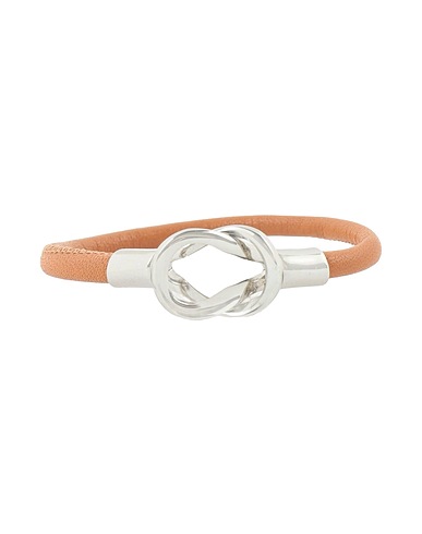 LIVIANA CONTI Bracelet Camel Soft Leather, Metal