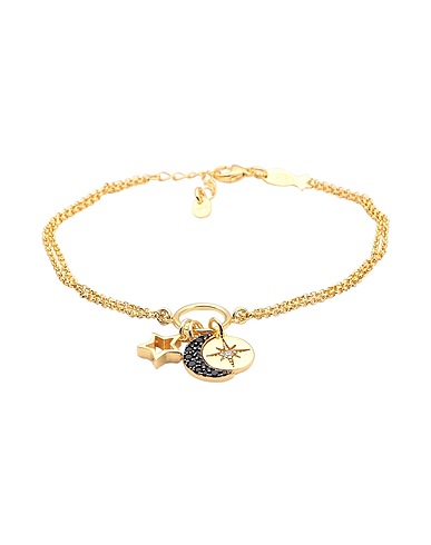 KURSHUNI Armband Gold 925/1000 Silber, Zirkonia