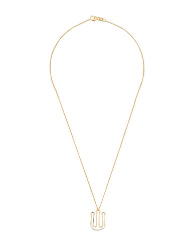 Shop Nina Kastens Necklace Aquarius Woman Necklace Gold Size - 925/1000 Silver, Brass, 18kt Gold-plated